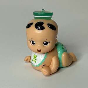 2003 Tomy My Little Baby Microbabies Interactive Crawling Doll